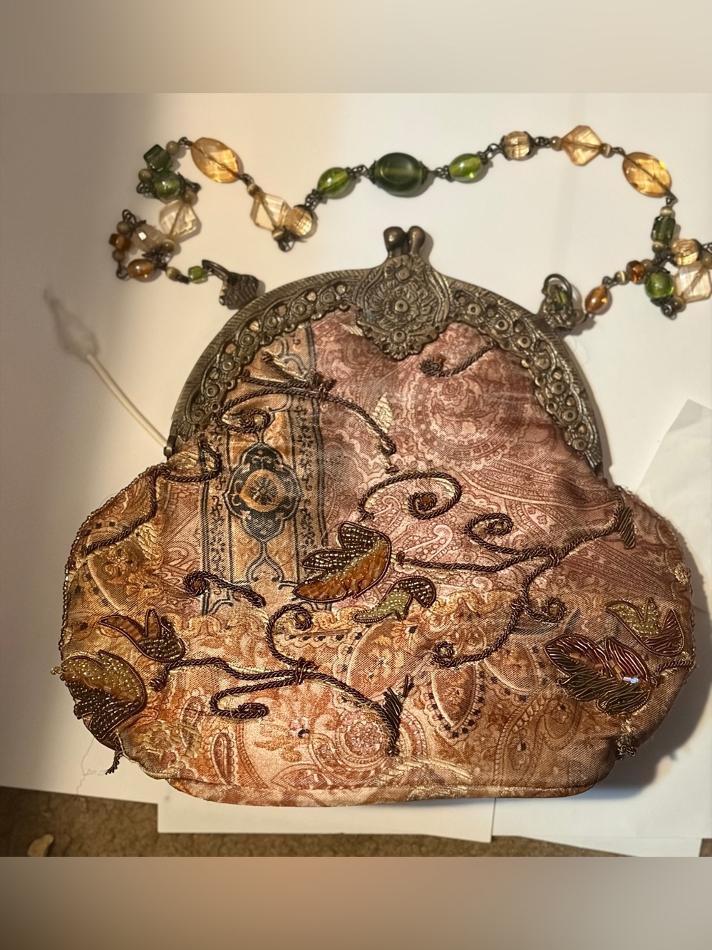 Shakeel's Concepts Vintage Handmade Clutch Rare Find